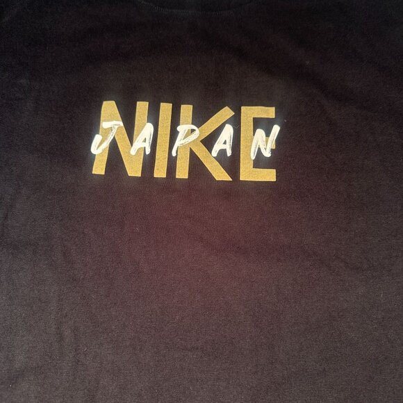 Nike Tee Japan Mens Graphic T Shirt Swoosh Embroidered Short Sleeve Crewneck - Picture 3 of 14